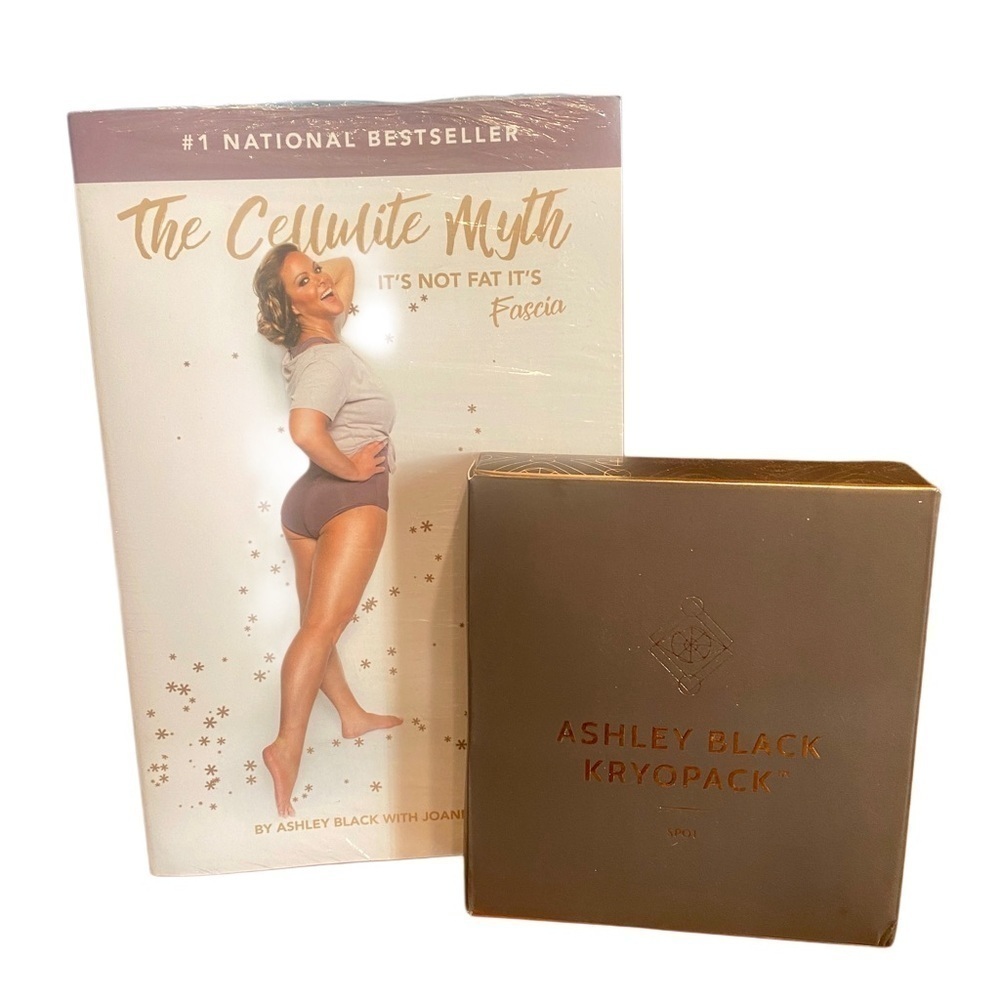 NEW Ashley Black Kryopack Spot & The Cellulite Myth Book